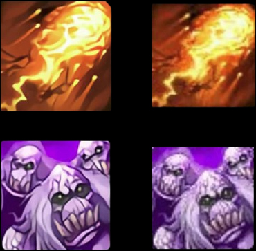 Improving in-game icon quality