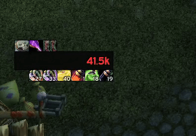 Consumables Panel (Clickable) WeakAura preview