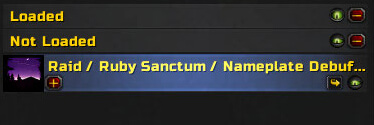 Ruby Sanctum Nameplate Debuff Highlight