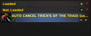 Tricks of the Trade Auto Cancel Tracker